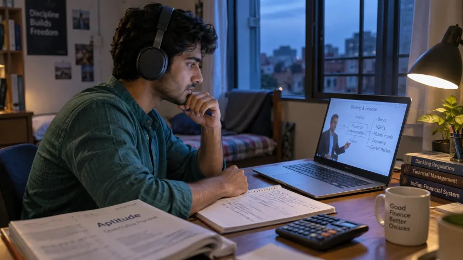 Banking & Finance preparation in an Indian learning setting