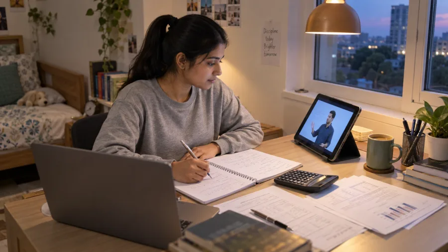 Banking & Finance preparation in an Indian learning setting