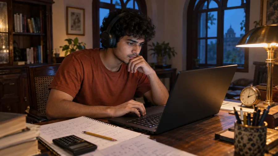 SSC preparation in an Indian learning setting