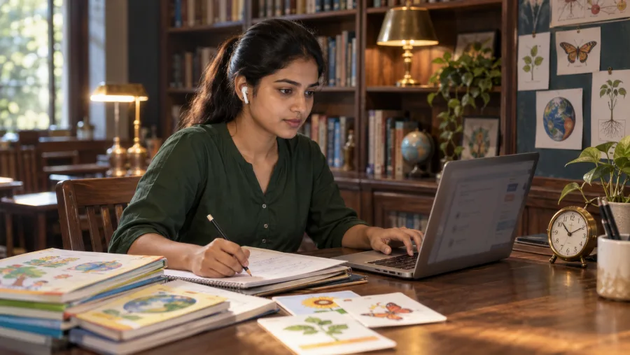 CTET preparation in an Indian learning setting