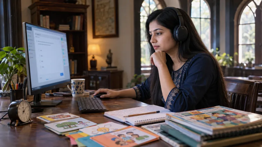CTET preparation in an Indian learning setting
