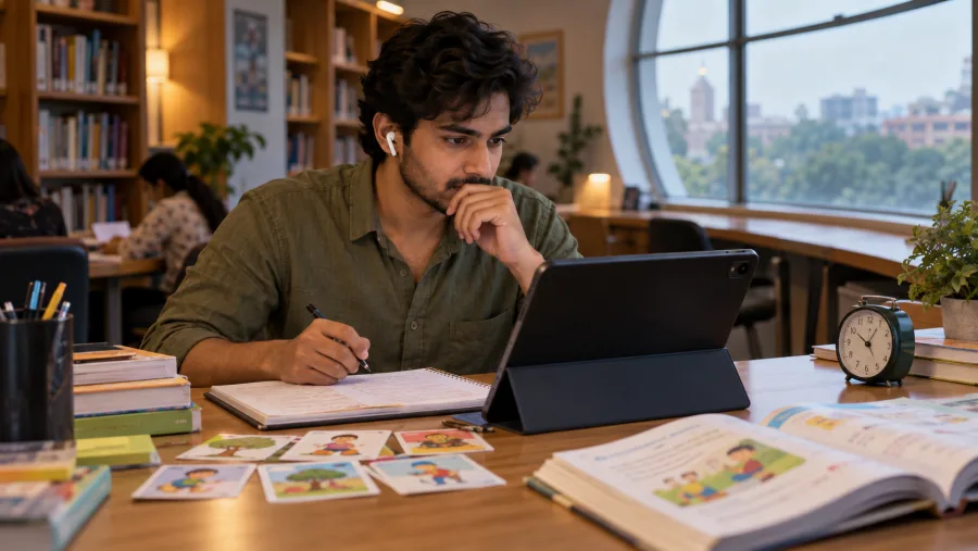 CTET preparation in an Indian learning setting