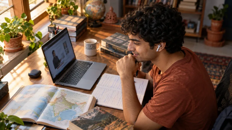 UPSC & Civil Services preparation in an Indian learning setting