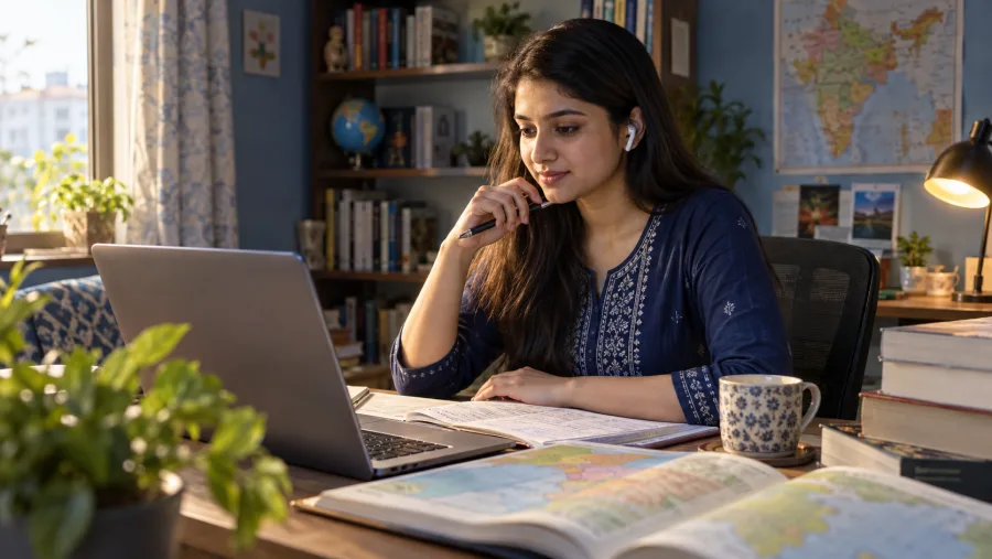 UPSC & Civil Services preparation in an Indian learning setting