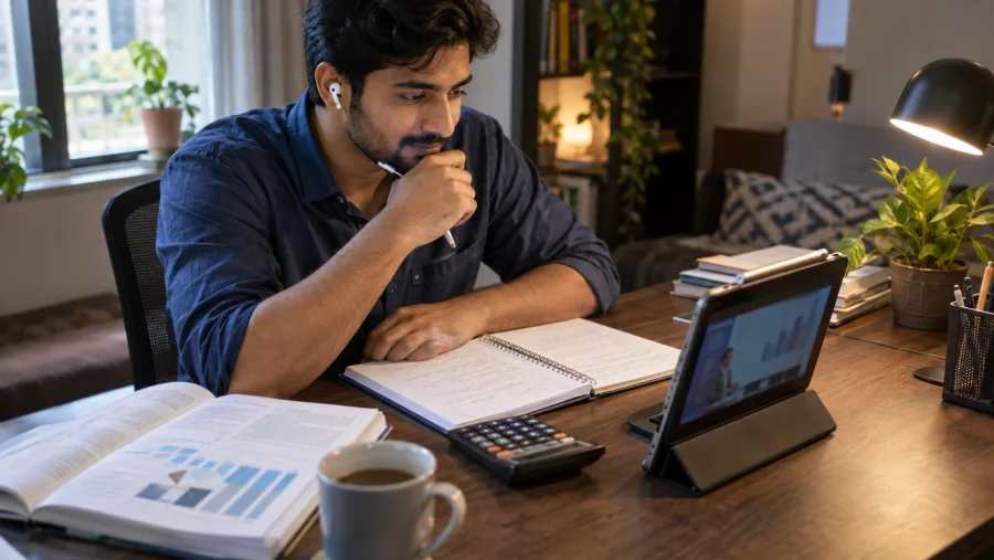 Banking & Finance preparation in an Indian learning setting