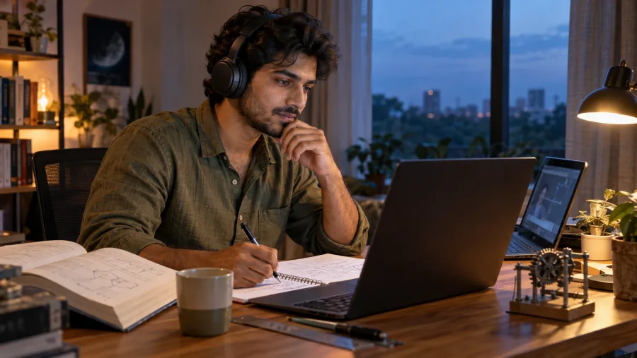 JEE Engineering preparation in an Indian learning setting