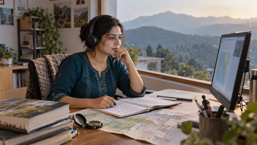 Defence Services preparation in an Indian learning setting