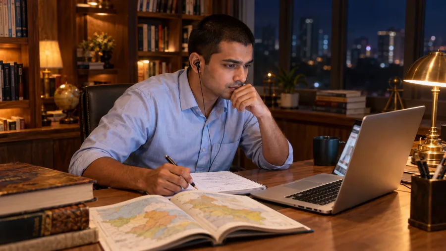State PCS preparation in an Indian learning setting