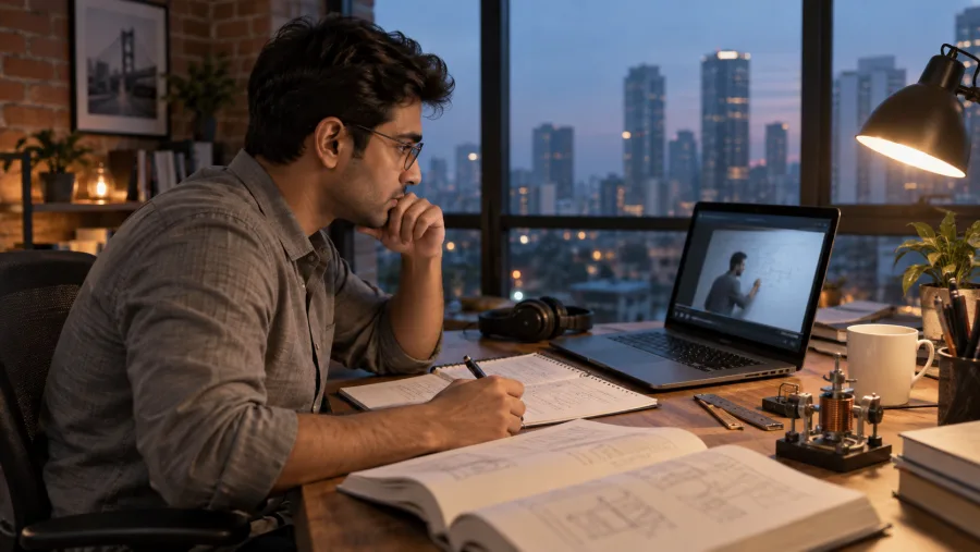 JEE Engineering preparation in an Indian learning setting