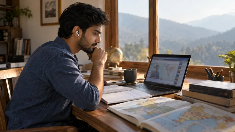 UPSC & Civil Services preparation in an Indian learning setting