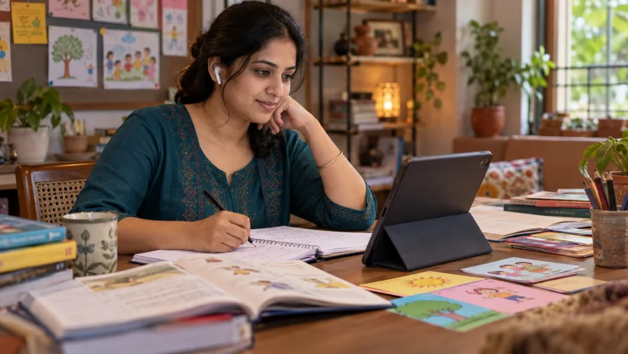 Teaching & CTET preparation in an Indian learning setting