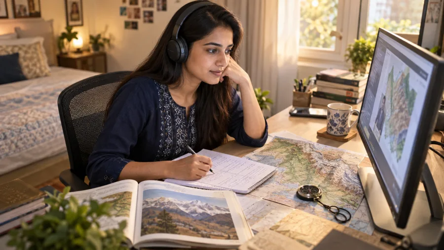 Defence Services preparation in an Indian learning setting