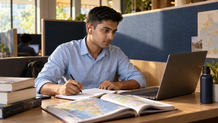 UPSC & Civil Services preparation in an Indian learning setting