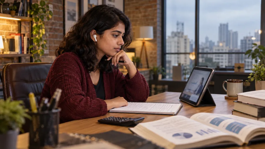 Banking & Finance preparation in an Indian learning setting